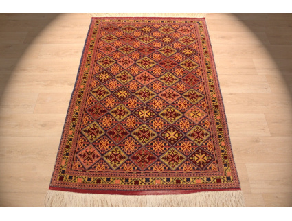 Oriental carpet "Turkmene" 177x118 cm warp silk