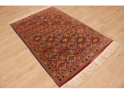 Oriental carpet "Turkmene" 177x118 cm warp silk