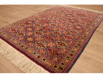 Oriental carpet "Turkmene" 177x118 cm warp silk