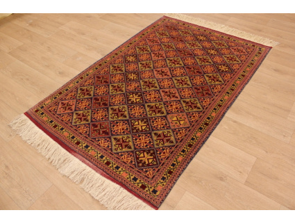 Oriental carpet "Turkmene" 177x118 cm warp silk