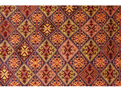 Oriental carpet "Turkmene" 177x118 cm warp silk