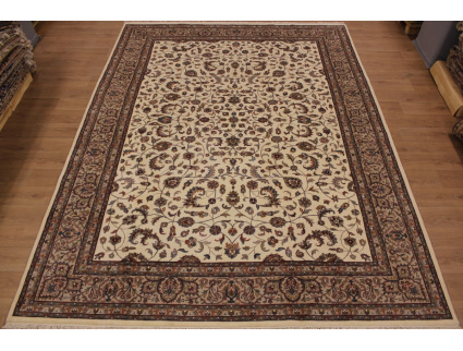 Oriental carpet Indo Kashan virgin wool 400x300 cm