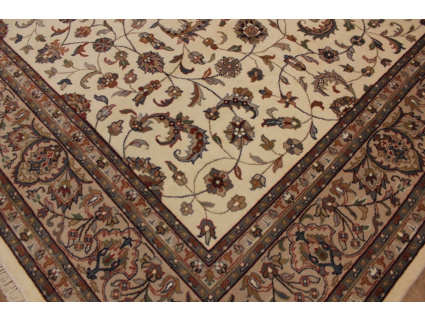 Oriental carpet Indo Kashan virgin wool 400x300 cm