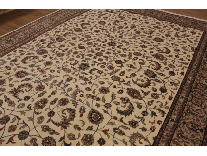 Oriental carpet Indo Kashan virgin wool 400x300 cm