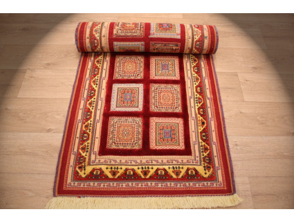 Persian carpet "Nimbaf" pure wool 303x78 cm