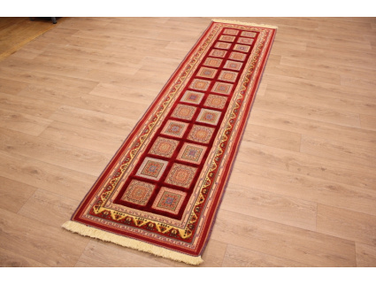 Persian carpet "Nimbaf" pure wool 303x78 cm