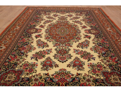 Persian carpet "Ghom" wool rug 310x200 cm