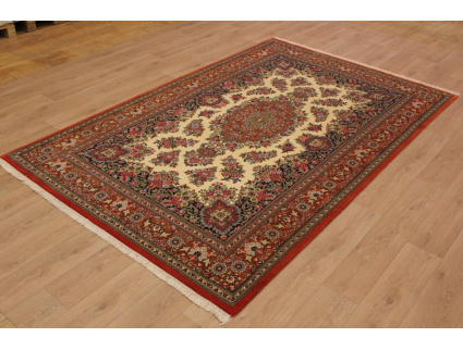 Persian carpet "Ghom" wool rug 310x200 cm