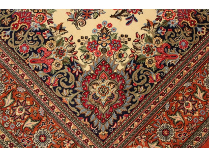 Persian carpet "Ghom" wool rug 310x200 cm