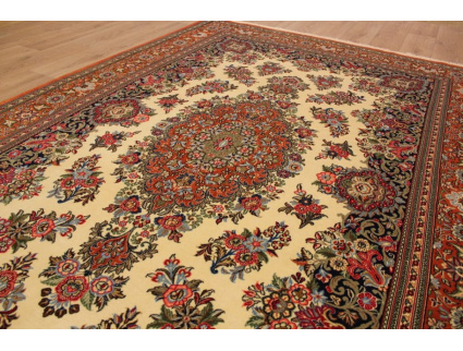 Persian carpet "Ghom" wool rug 310x200 cm