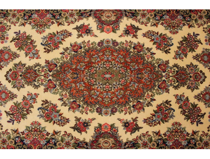 Persian carpet "Ghom" wool rug 310x200 cm