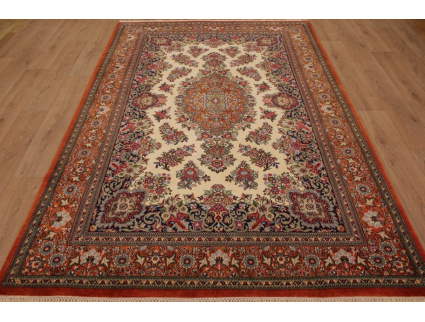 Persian carpet "Ghom" wool rug 310x200 cm