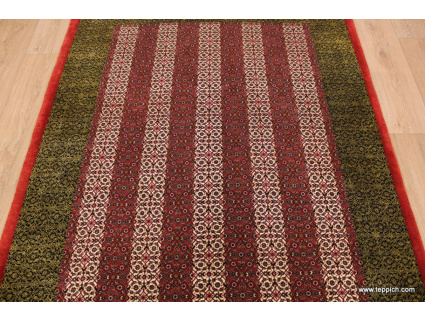 Persian carpet "Bijar" with Silk 222x145 cm