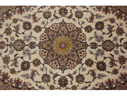 Persian carpet "Isfahan" with Silk 235x160 cm