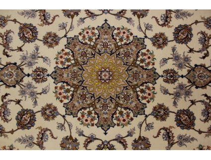 Perserteppich "Isfahan" mit Seide 235x160 cm