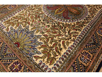 Persian carpet "Ghom" with Silk 205x135 cm