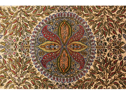 Persian carpet "Ghom" with Silk 205x135 cm