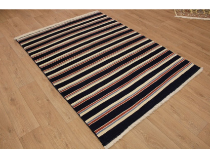 Perserteppich "Gabbeh" Loribaf 204x153 cm gestreift