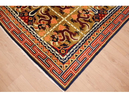 Oriental carpet "China" Dragon carpet 488x411 cm