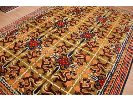 Oriental carpet "China" Dragon carpet 488x411 cm