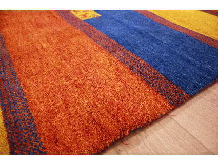 Oriental carpet "Gabbeh" pure wool 185x123 cm Yellow