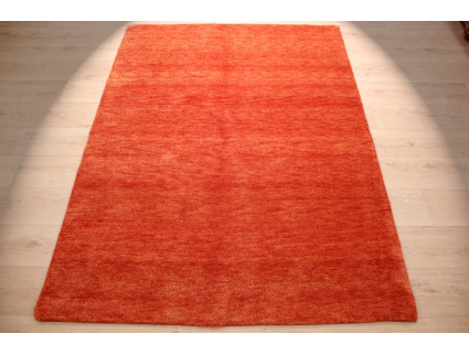 Orient Teppich "Gabbeh" reine Wolle 200x146 cm Orange