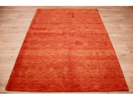 Orient Teppich "Gabbeh" reine Wolle 200x146 cm Orange