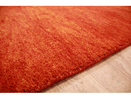 Orient Teppich "Gabbeh" reine Wolle 200x146 cm Orange