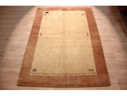 Orient Teppich "Gabbeh" reine Wolle 235x169 cm Beige