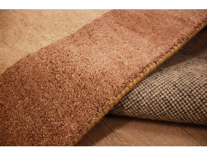 Oriental carpet "Gabbeh" pure wool 235x169 cm Beige