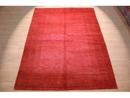 Orient Teppich "Gabbeh" reine Wolle 241x170 cm Rot