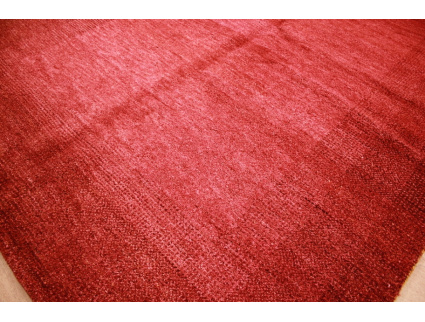 Oriental carpet "Gabbeh" pure wool 241x170 cm Red