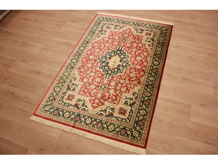 Persian carpet Qum pure Silk 205x135 cm