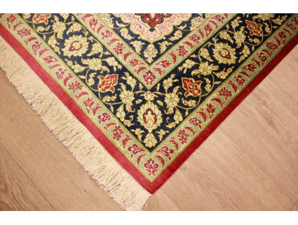 Persian carpet Qum pure Silk 205x135 cm