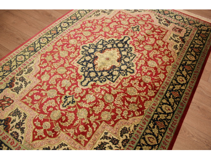 Persian carpet Qum pure Silk 205x135 cm