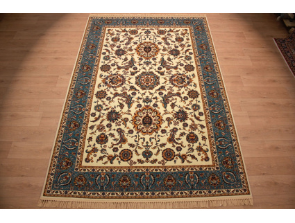 Classic oriental carpet Keramat 300x200 cm Beige