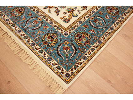 Classic oriental carpet Keramat 300x200 cm Beige