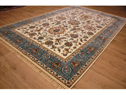 Classic oriental carpet Keramat 300x200 cm Beige