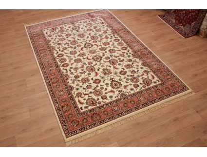 Classic oriental carpet Keramat 300x200 cm Beige