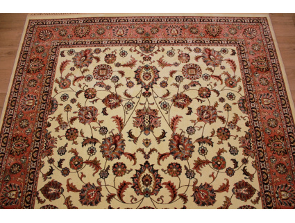 Classic oriental carpet Keramat 300x200 cm Beige