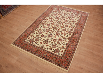 Classic oriental carpet Keramat 300x200 cm Beige