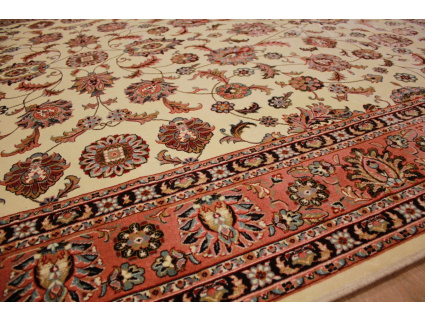 Classic oriental carpet Keramat 300x200 cm Beige