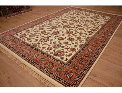 Classic oriental carpet Keramat 300x200 cm Beige