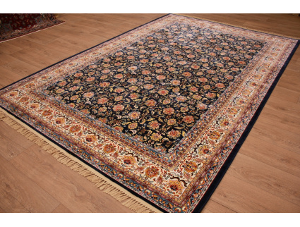 Classic oriental carpet Keramat 300x200 cm Brown