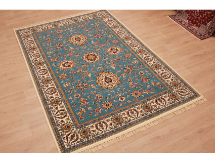 Klassischer Orientteppich Keramat 300x200 cm Blau