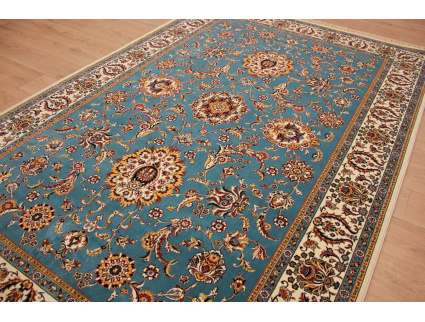 Klassischer Orientteppich Keramat 300x200 cm Blau