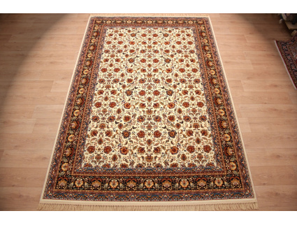 Classic oriental carpet Keramat 300x200 cm Beige