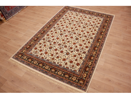 Classic oriental carpet Keramat 300x200 cm Beige