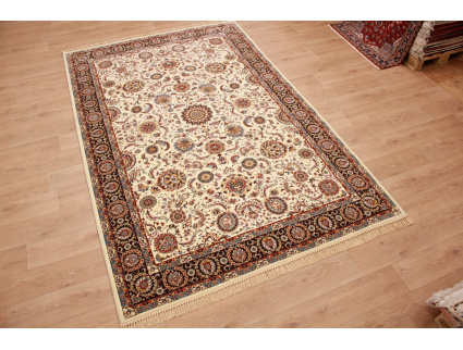 Classic oriental carpet Keramat 300x200 cm Beige