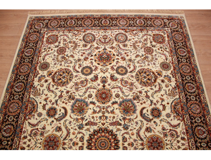 Classic oriental carpet Keramat 300x200 cm Beige